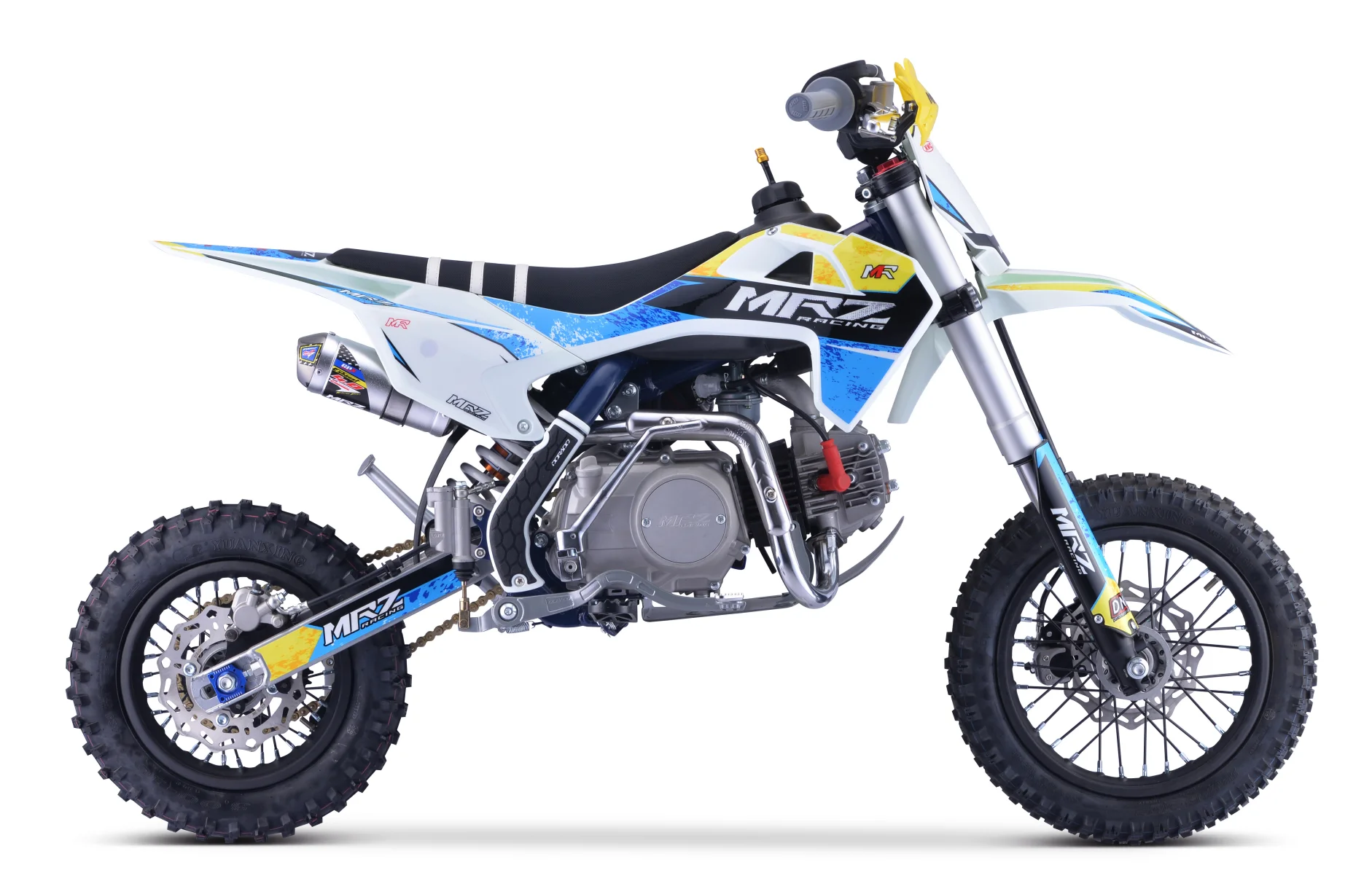 Newest style electric start 4 stroke air cooled engine automatic dirt bike moto cross 110cc pit bike