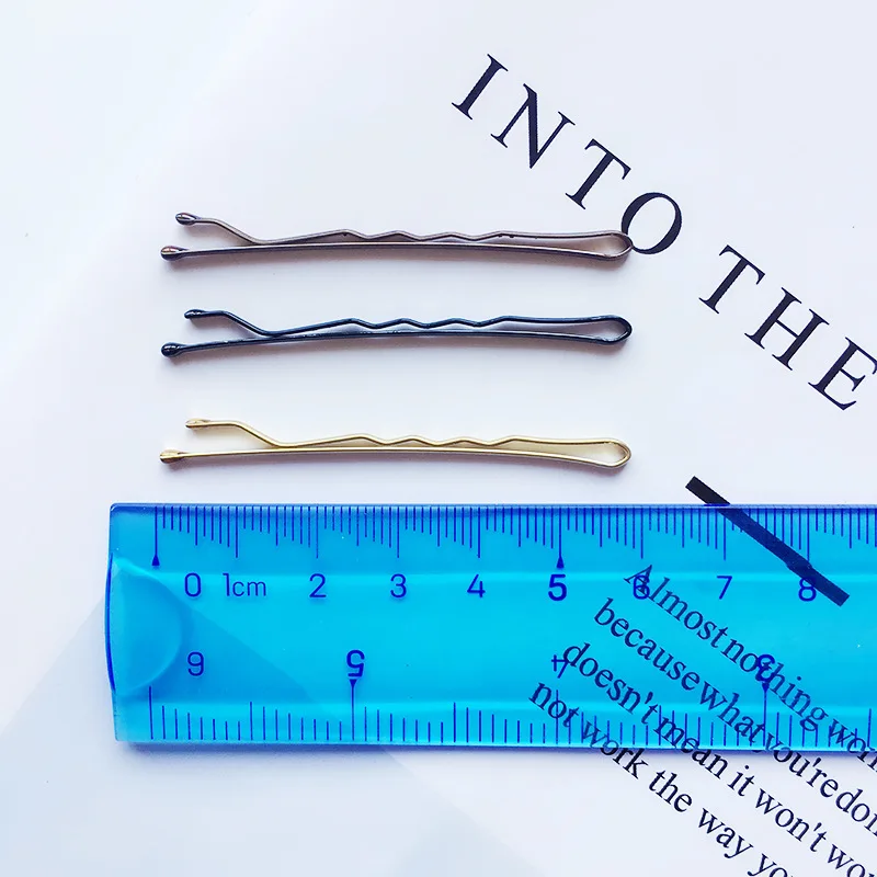 36 piece   2 inch metal bobby pin set black color hairpin hairgrip