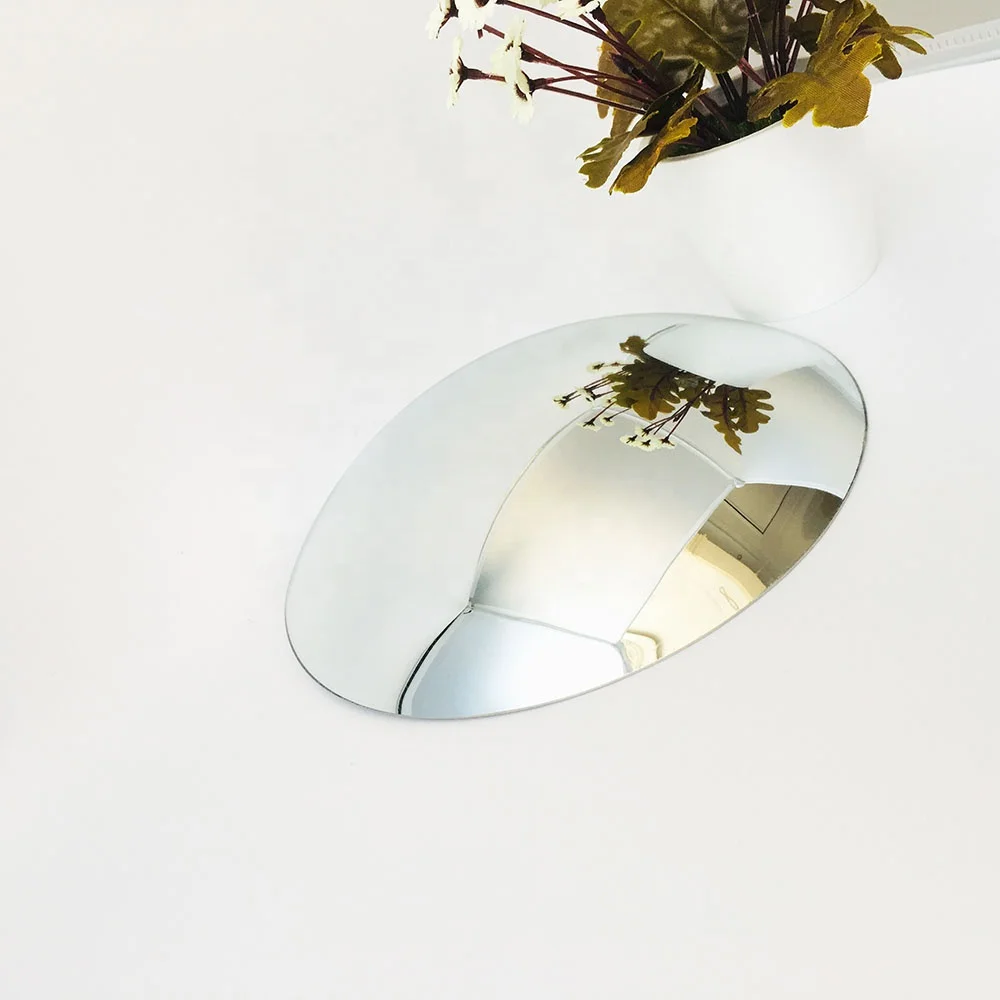 1.8mm high quality glass circle convex mirror R120 141*141 for auto vehicle