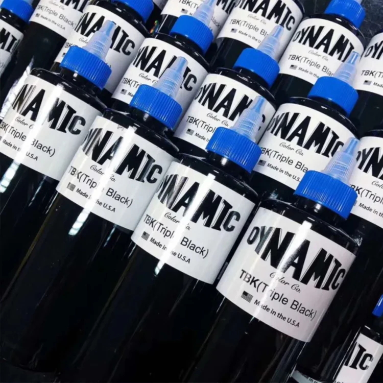 world famous Original Tattoo Ink For Body Painting Art Natural Plant Micropigmentation Pigment Permanent 30/240ml Dynamic BLK