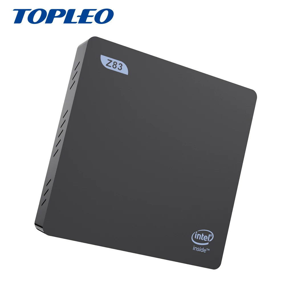 Topleo промышленных OEM Мощный карманный портативный 4 к компьютер сервер intel оконные рамы Мини ПК