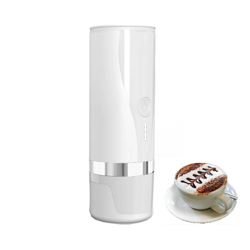 Portable Espresso Maker Compatible NS Capsules Manually Operated, 15 Bar Small Handheld Coffee Machine
