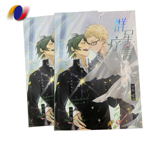 High Quality Custom Publishing graphic  Novel Books Full Color Matte Lamination Graphic Novel Printing