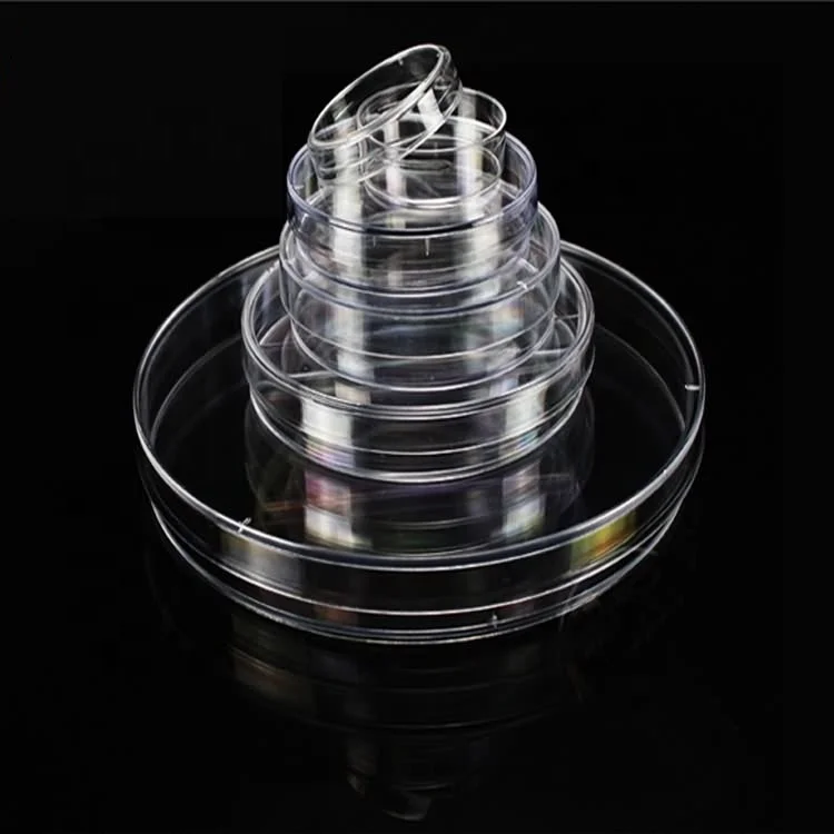 Factory Outlet 35mm 60mm 70mm 90mm 100mm 120mm 150mm petri Dishes Medical Lab Sterile Petri Dish