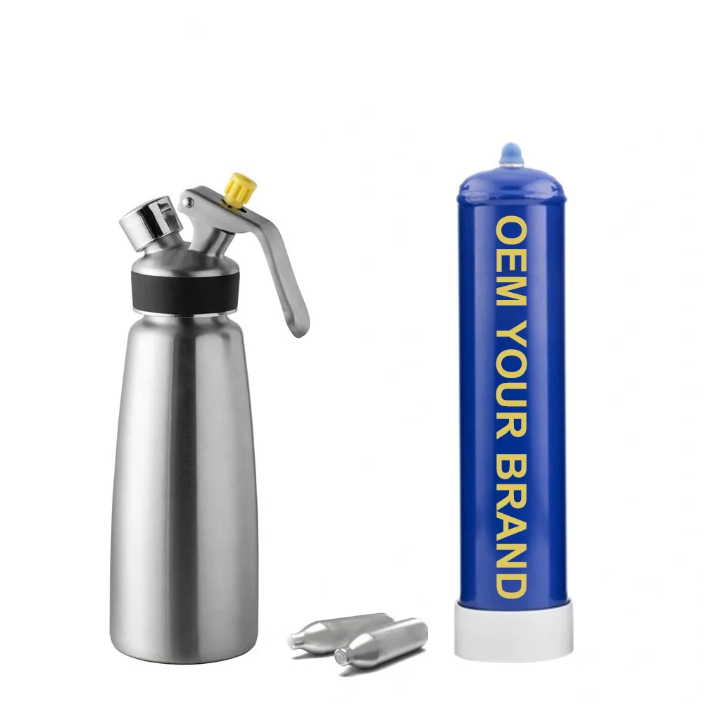 Factory Professional Whipped Cream Chargers 580g Cartridge Fast Gas Cream Charger