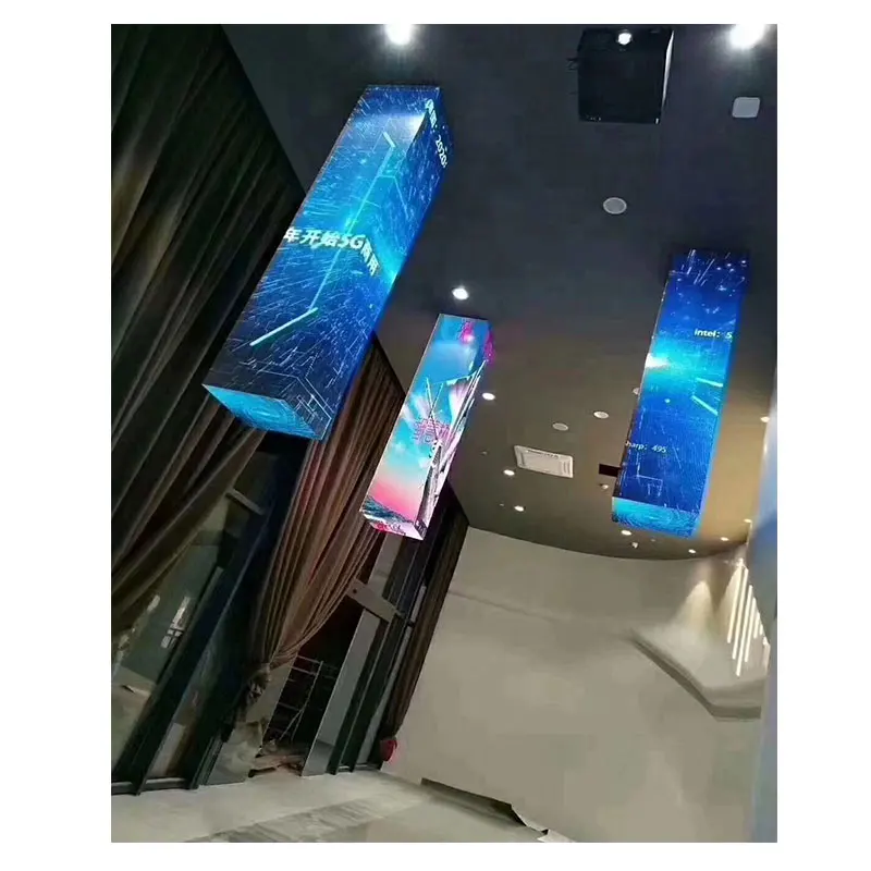 Competitive price good quality RGB SMD P4 Indoor LED Screen Column