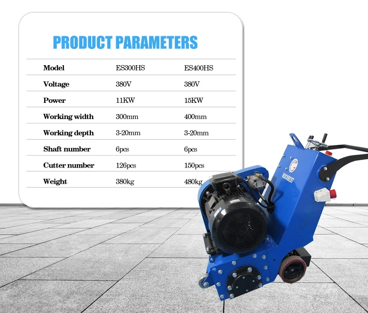 large concrete scarifier drum with tungsten carbide cutters