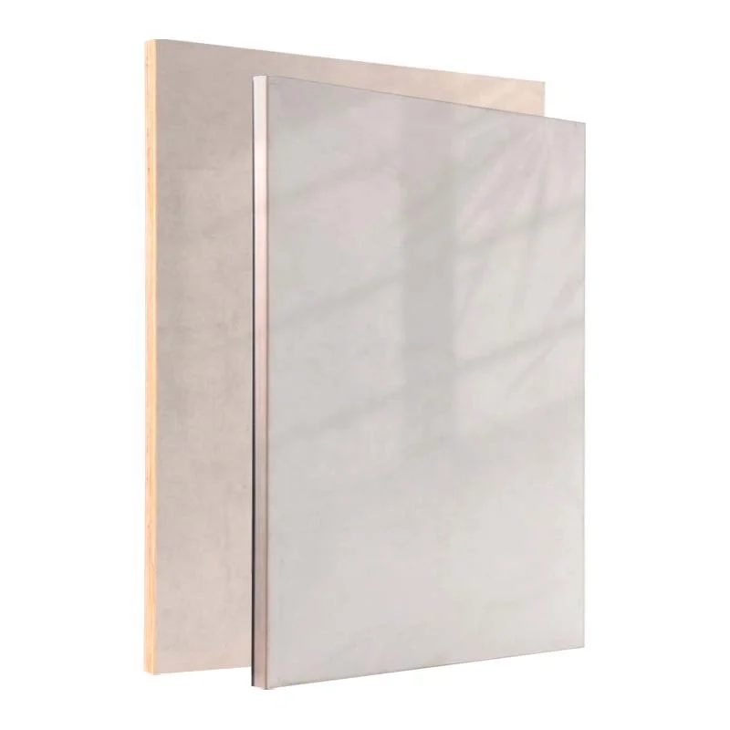 Furniture Grade 18Mm High Gloss White Pure Color Melamine Faced Mdf Boards Sheet For Furniture Decoration