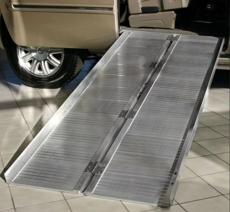 anti slip aluminum ramp for wheelchair car loading ramp