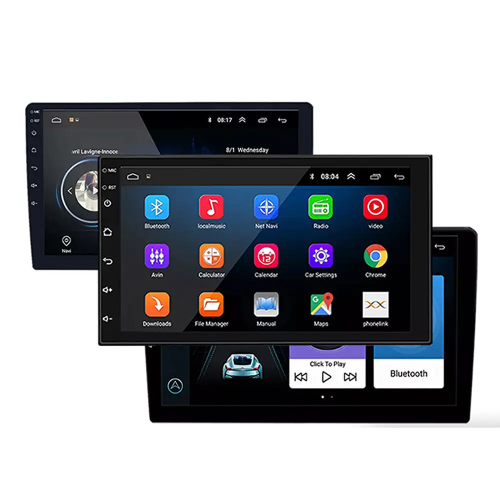 7 inch manual sub auto electronics mirror link mp5 player android car radio