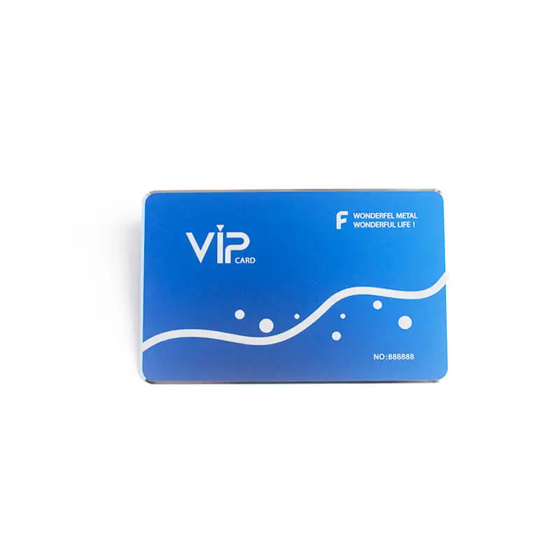 rfid metal card customize membership card custom printing name loyalty membership metal business cards with logo