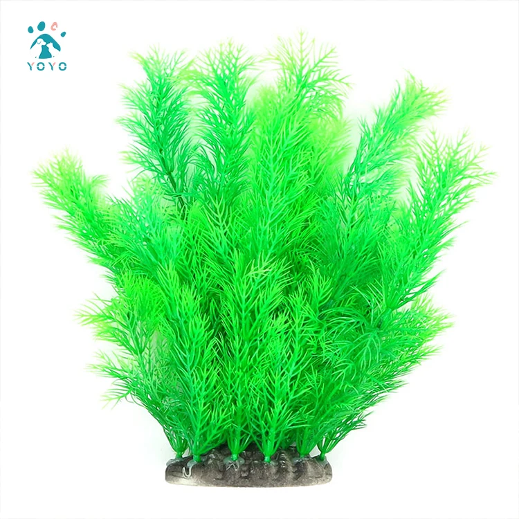 Plastic Fish Tank Simulation Plant Decorations Fish tank aquarium aquatic landscaping decoration ornaments aquarium plant