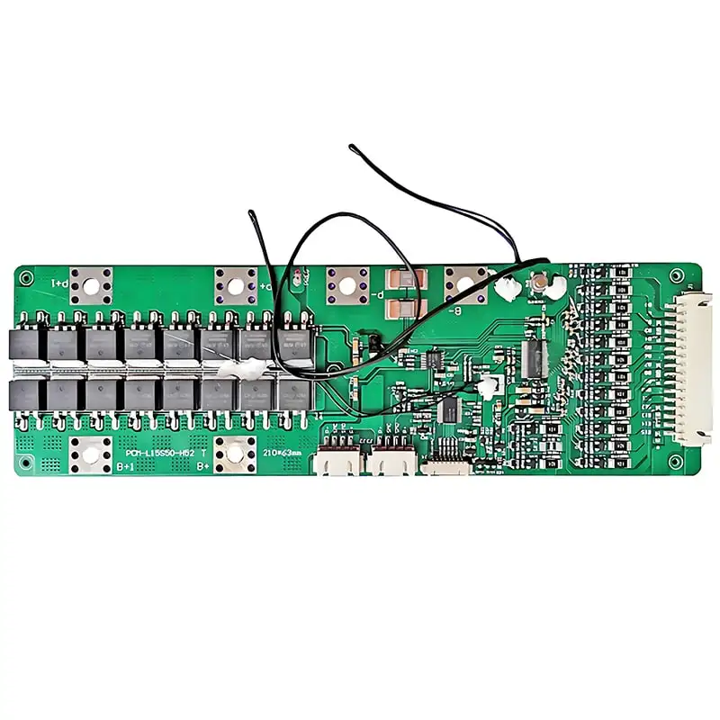 10s-15s 36V 48V 60V 50A Smart BMS for 54V 55.5V Lithium ion Batteries 45V 48V LiFePO4 Battery Pack with SMBus/RS485/Bluetooth