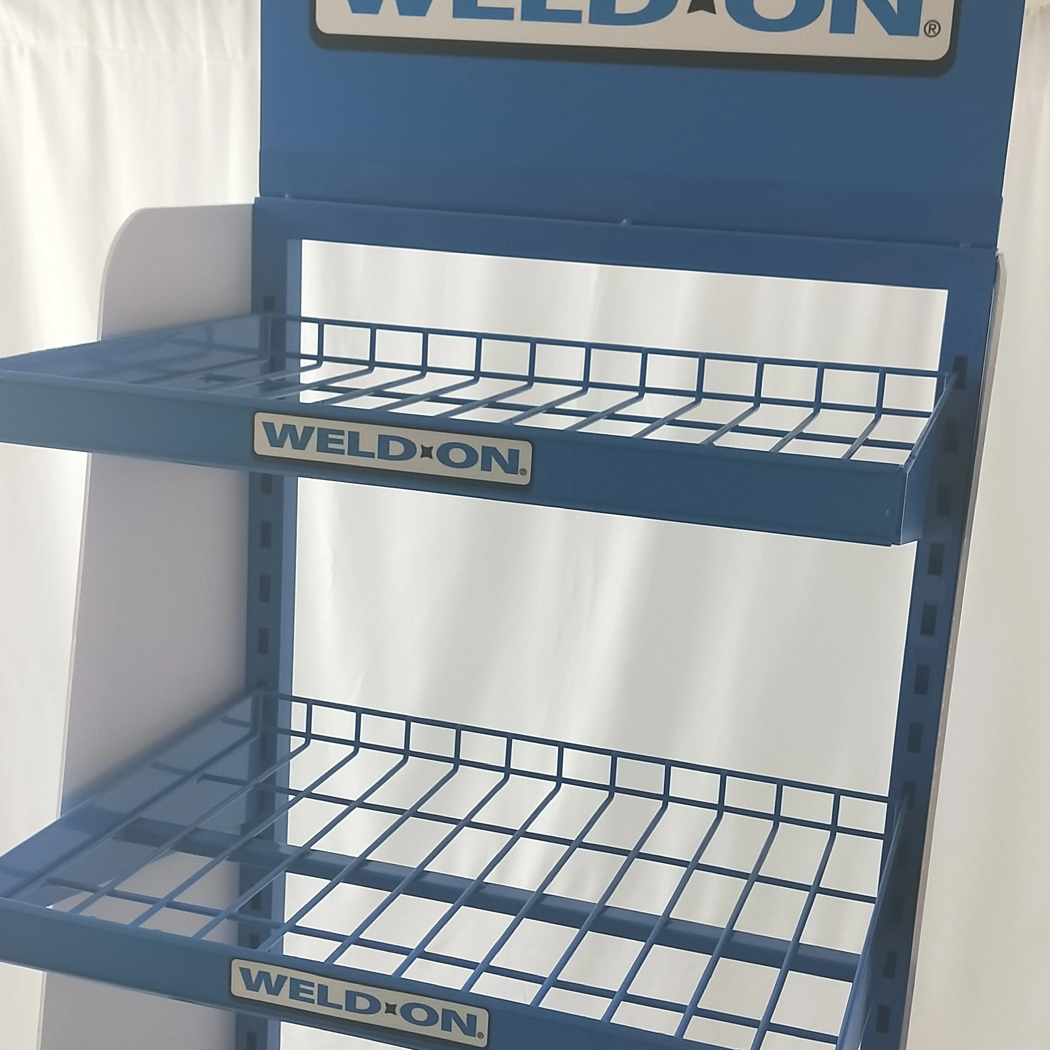 5 Lays Metal Wire Basket Candy Potato Chip Rack Snacks Display Stand for Market