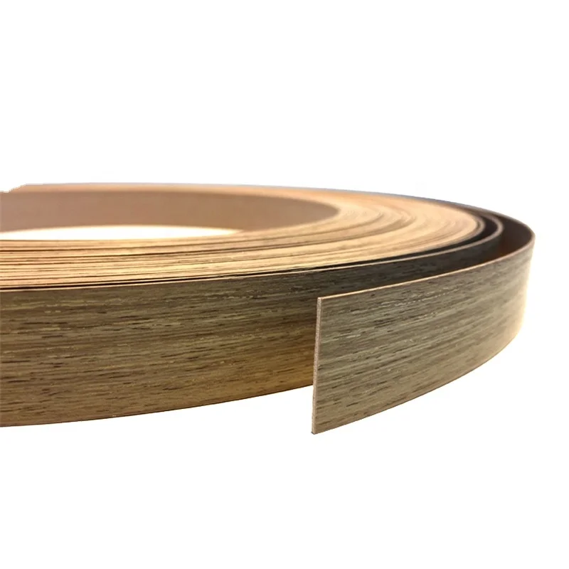 MDF edging strips ply wood edge trim edge tape for foam board in furniture accessories