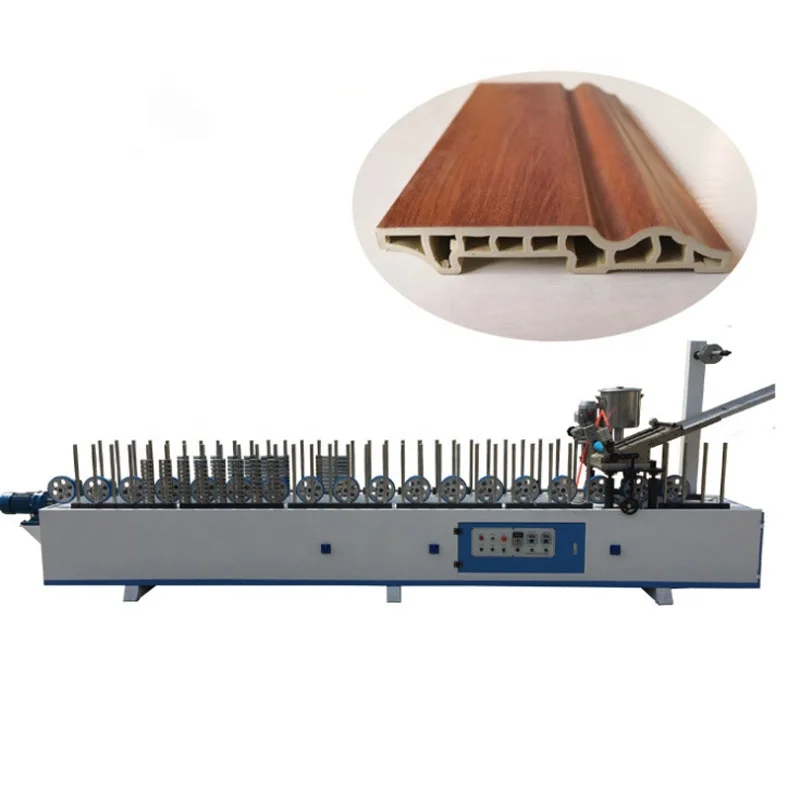 BXW350C hot glue profile automatic wrapping machine