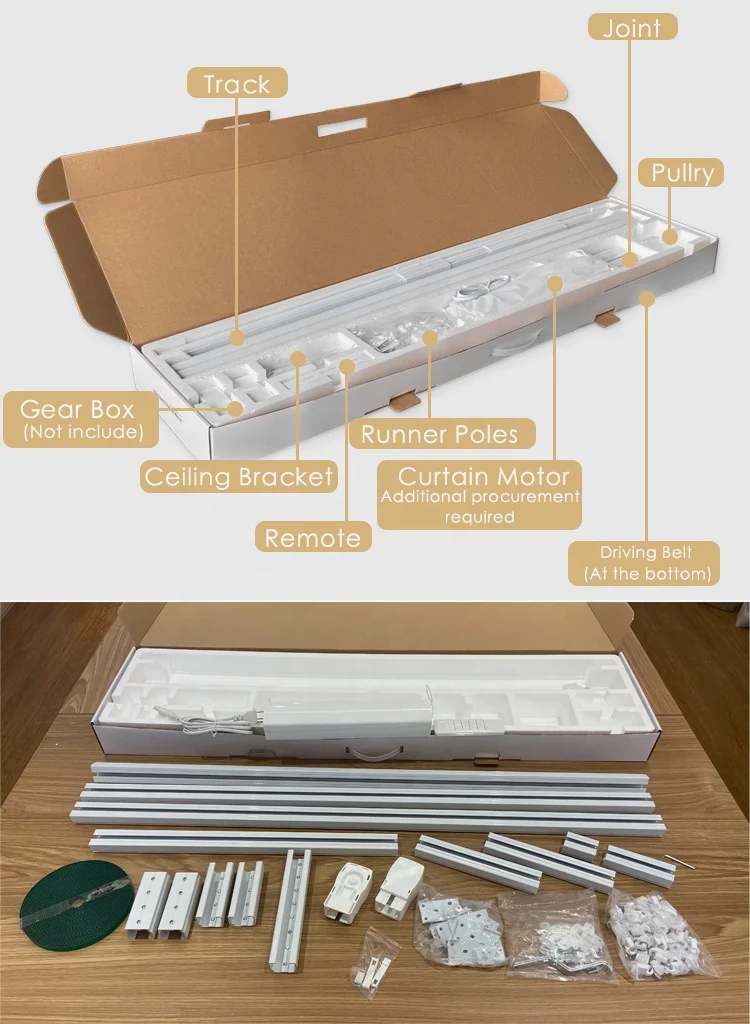 Luxury century wifi rf433 smart touch panel curtain curtain opener smart home