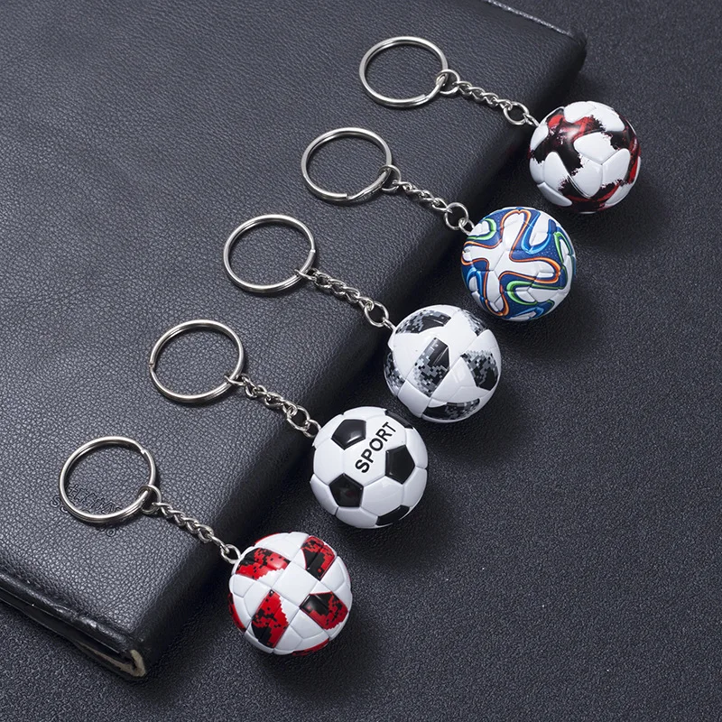 Hot sell Football Souvenir Key Chain Men Women Soccer Fans Keychain Bag Pendant Key Ring Boyfriend Gift Accessories