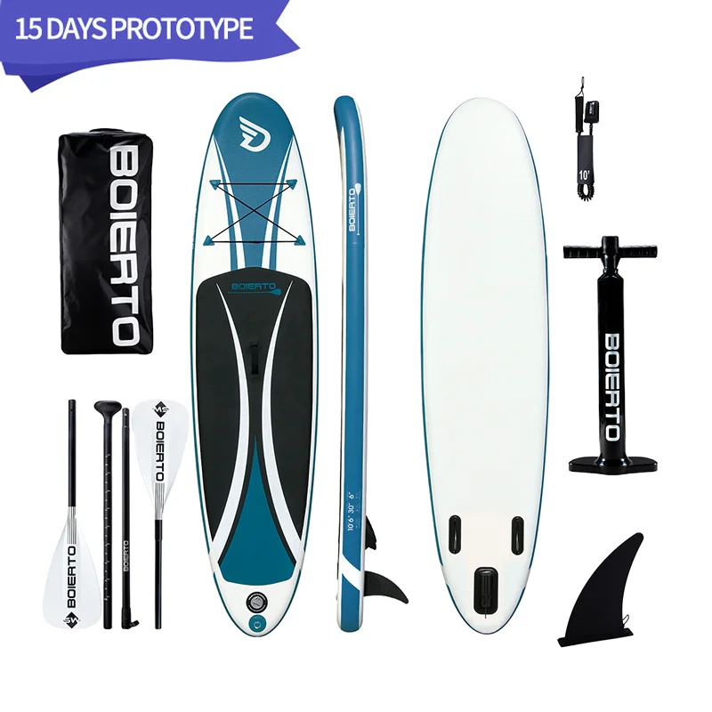 New 10 OEM Drop Shipping Stand Up Paddle Board Surf Inflatable Fin Sup Fish Surfboard Fishing Foldable Adult