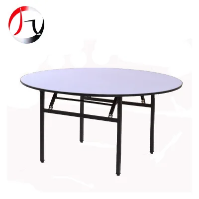 Round Banquet Folding Table PVC Table outdoor wedding table