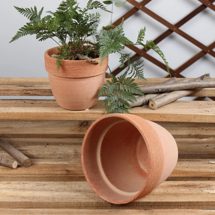 Creative succulent pots gardening modern matt clay ceramic flower plant pot for home decor