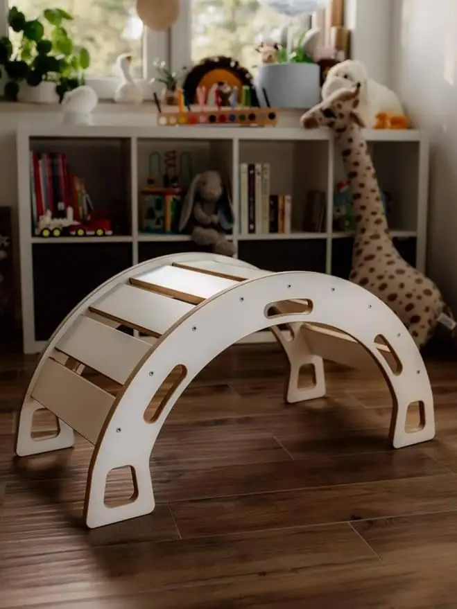 Montessori Piklers Set Kids Wooden climbing Piklers Arch Montessori Pickler Indoor climbing frame children