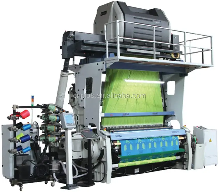 
woven label weaving machine Itema R9500 with Staubli SX Jacquard 