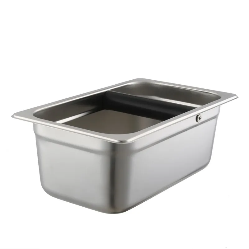 304 stainless steel detachable coffee machine with powder slag box knock slag box Knock Waste Slag Tank For Coffee Shop