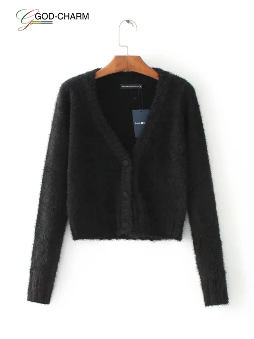 *GC-0828 Wholesale sexy high quality Good quality Bestsale in-stock pullover knit  women mohair sweater