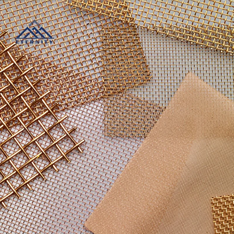 0.05 0.12mm 2 20 180 mesh pure tinned phosphor brzone brass copper woven wire cloth