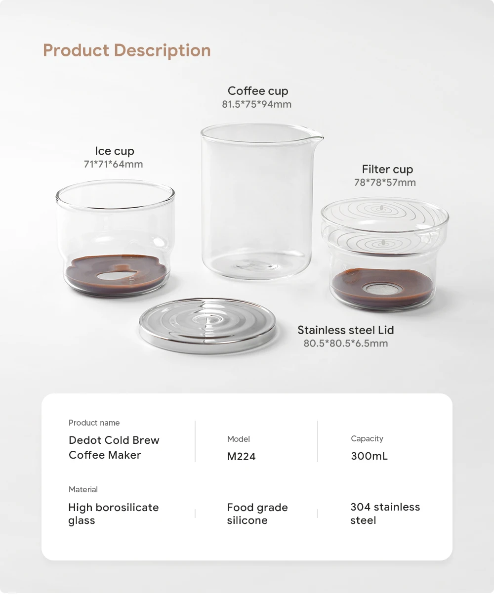 Cold Brew Coffee Dripper Portable So easy Retain the best coffee favour nespressos compatible machine Pods