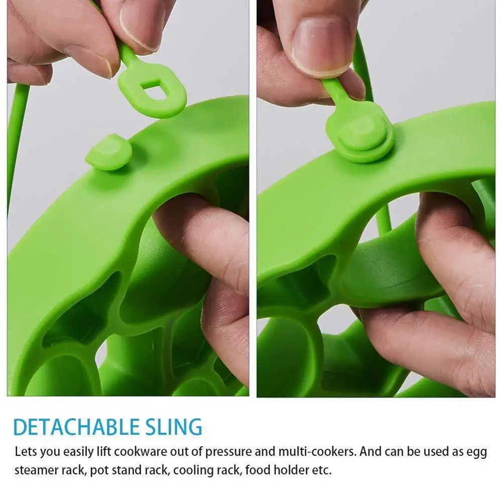 
High Quality Rack Silicone Bakeware Egg Steamer 