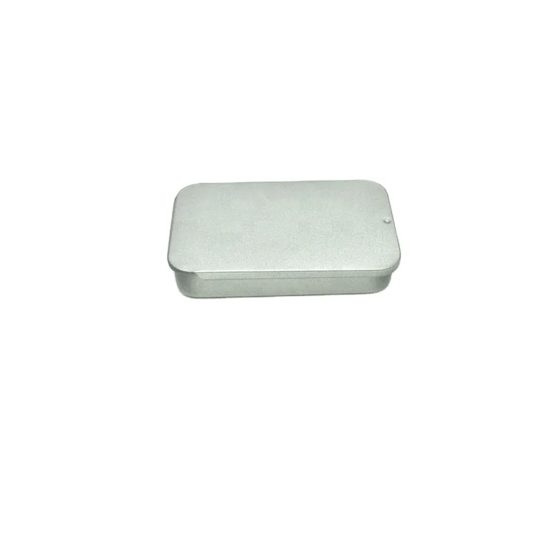 80x50x15mm sliding tin box mint tin box with sliding lid  brow soap packaging box
