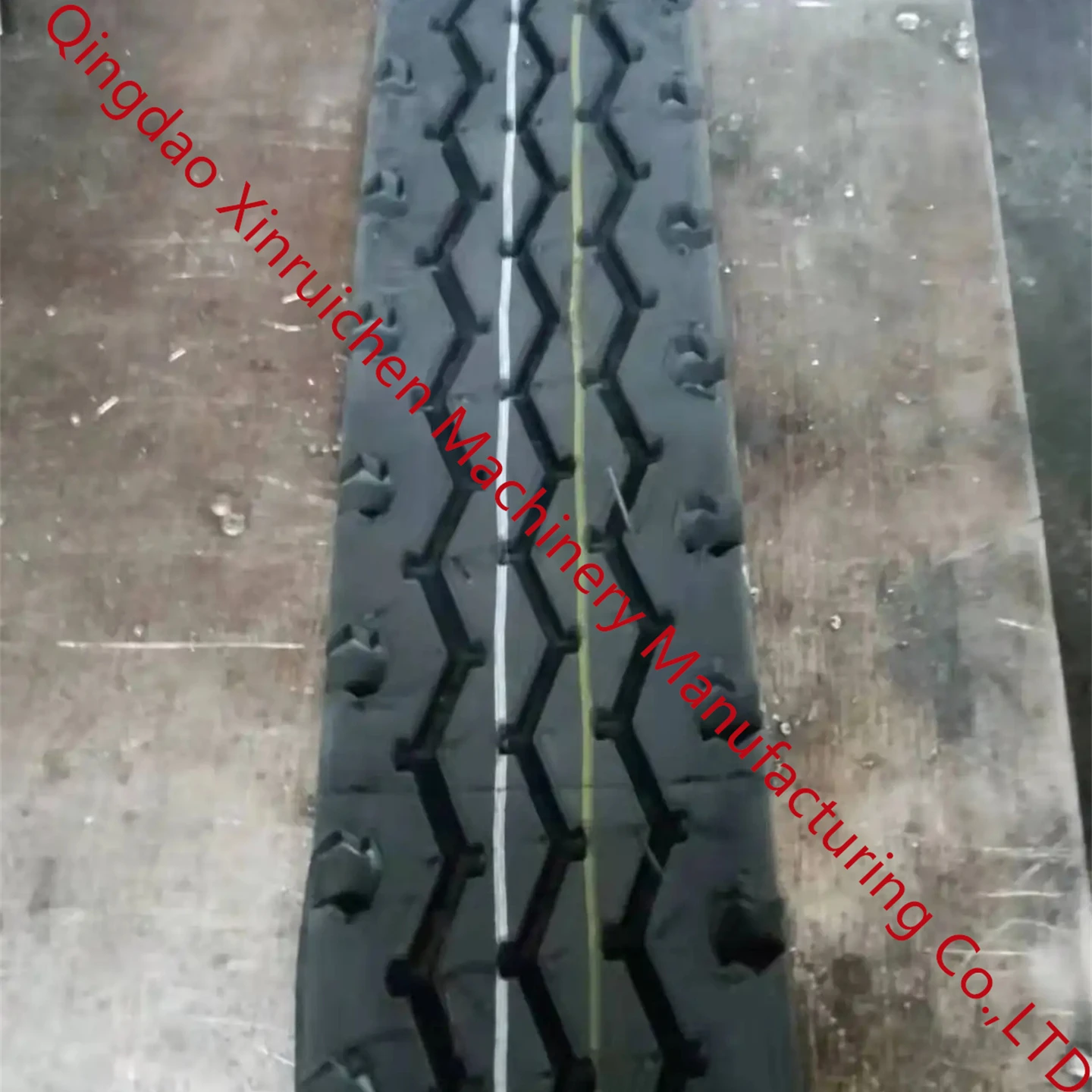 Tire Retreading Tread Rubber-Wave Pattern--Grooved Rubber Tread for Retread