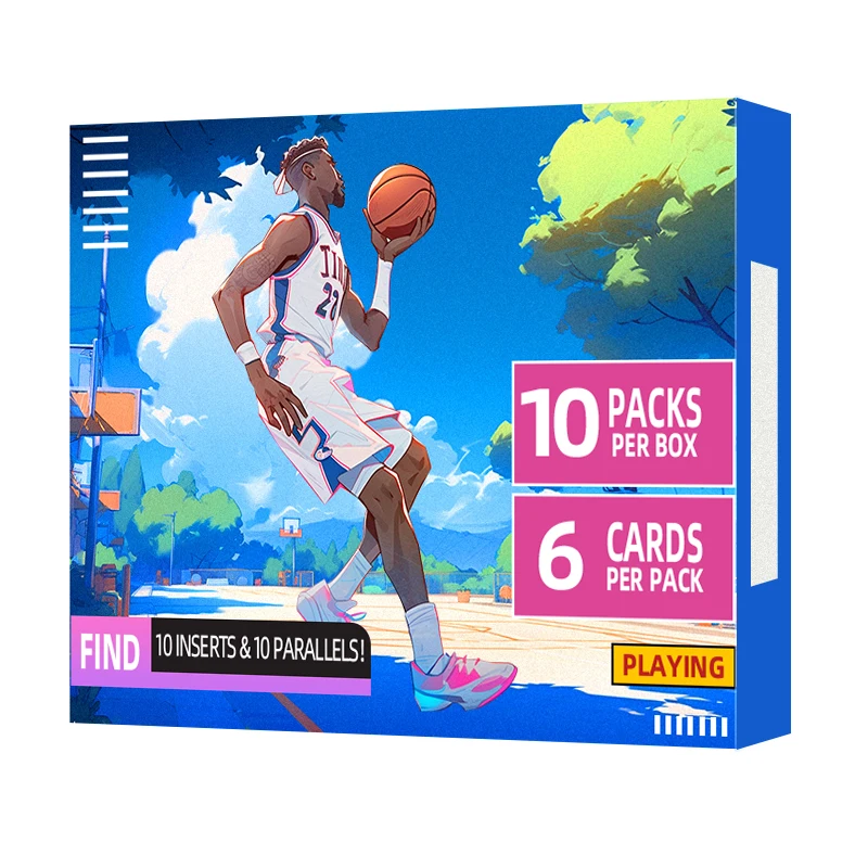 Free sample customized trading cards holographic gold foil cards with superstar