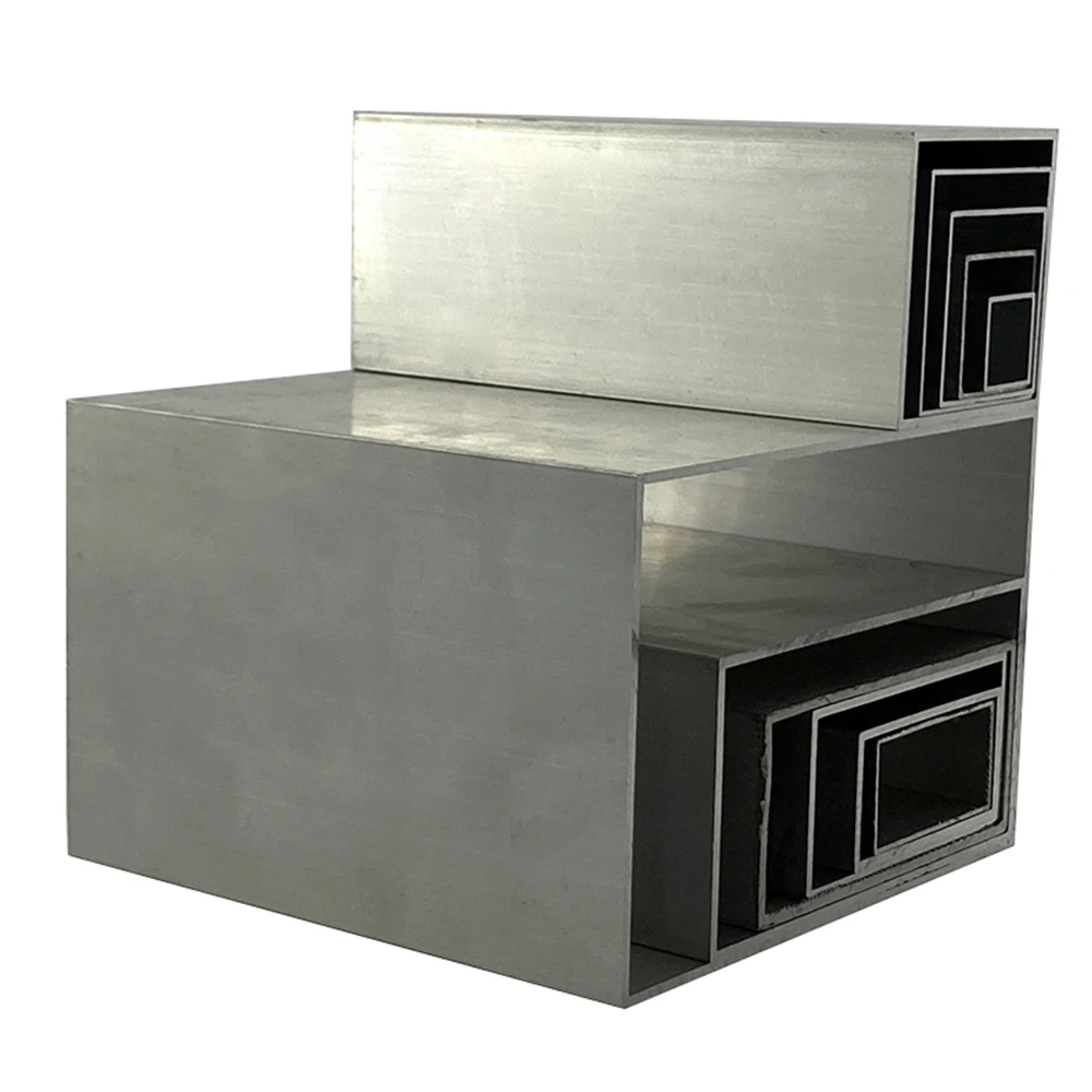 Aluminum Extrusion Tubes 1100 2A12 2024 3003 5052 5083 6061 6063 6082 6351 7075 Mirror Finish Pipe