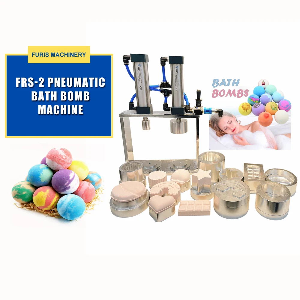 Dropship Small Manual Hand Mini Home Use Low Cost  Bath Bomb Bathboom Bathbomb Fizzi Salt Multi Press Mold Make Form Machine
