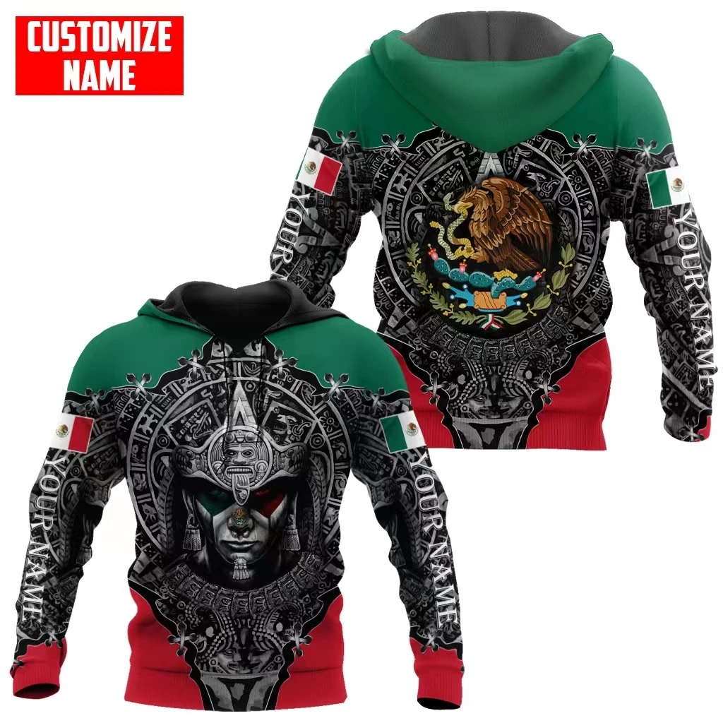 Hot selling 3D Mexico style cloth  Custom Your Brand Logo 2026 mexico sweatshirt for both men and women
