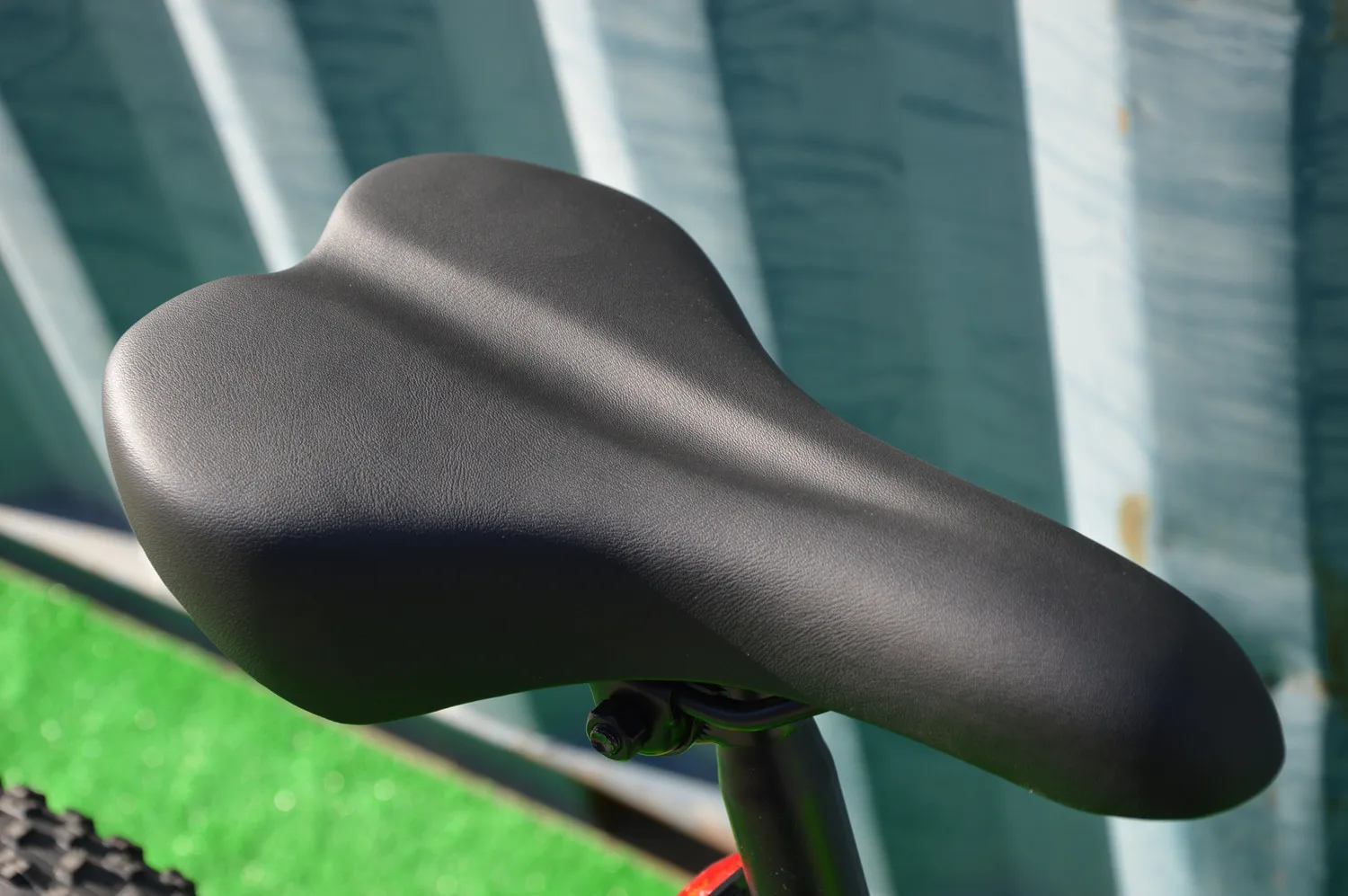 green color suspension frame steel fat bicycle with wide tire snow bike with alloy rims