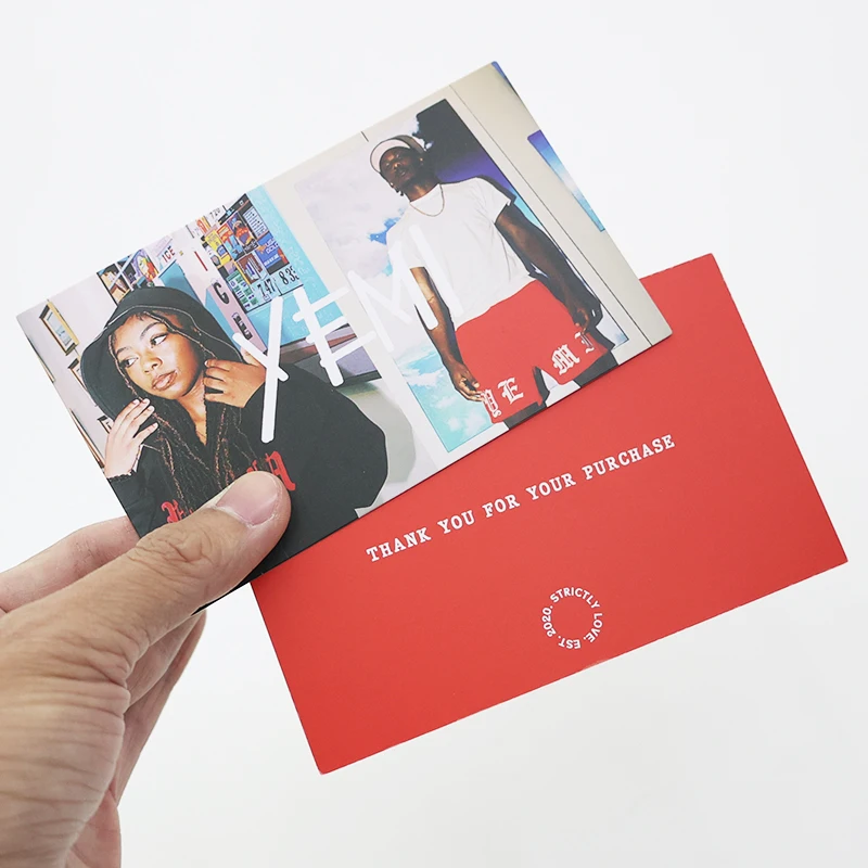 Invitation Envelope cCustom Luxury Business Cards Greeting Paper Design Printing Box With Gift Thank You Card