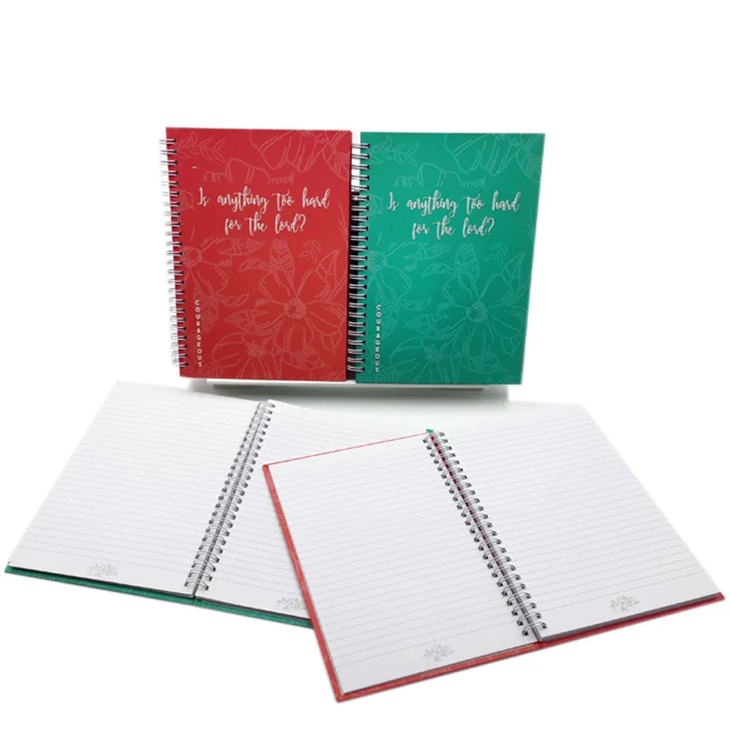 Hot Selling Printed School Spiral Binding Notebooks Custom Spiral Journal Notebook