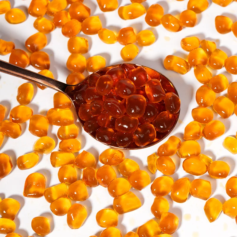 1 кг Китай производитель лидер продаж готовый к употреблению вкусный сахар со вкусом коричневого сахара кристалл boba Konjac желе для Пузырькового чая