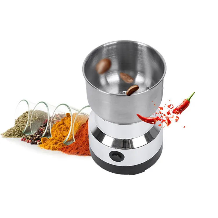 OEM 110V 220V 150W Multifunction Mini Electric Small Spices Commercial Espresso Coffee Food Processor