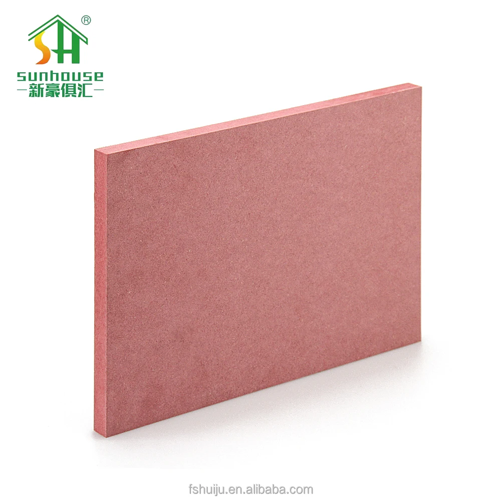4X8Ft Plain Hdf Board Raw E0/E1 Grade Hight Fibreboards Hdf Wood Fiber Board 18Mm