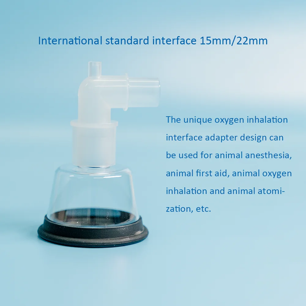High Quality Veterinary Equipment Pet Dog Anesthesia Oxygen Mask Animal Anesthesia Mask