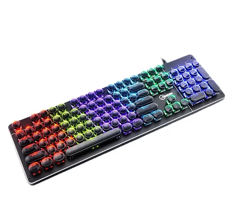 85% Keyboard 98 Keys Hot Swappable Green Red Switch Custom Keycap Computer Gaming USB Wired RGB Backlit mechanical game keyboard