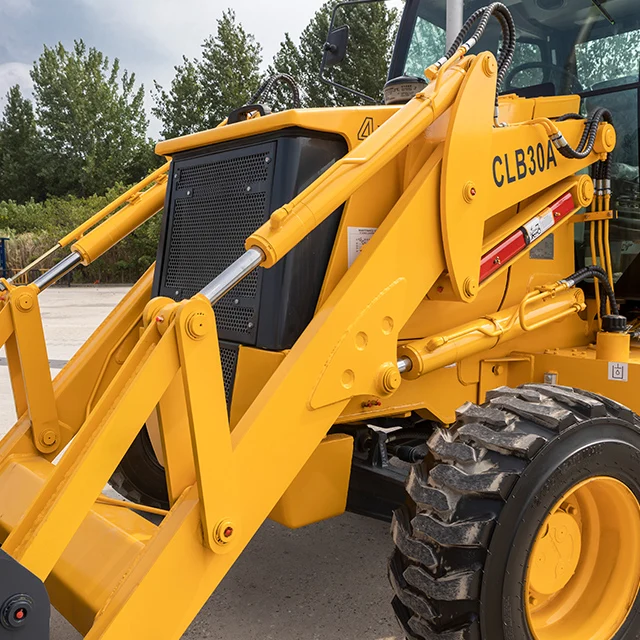 Multi functional with good engine backhoe loader for sale