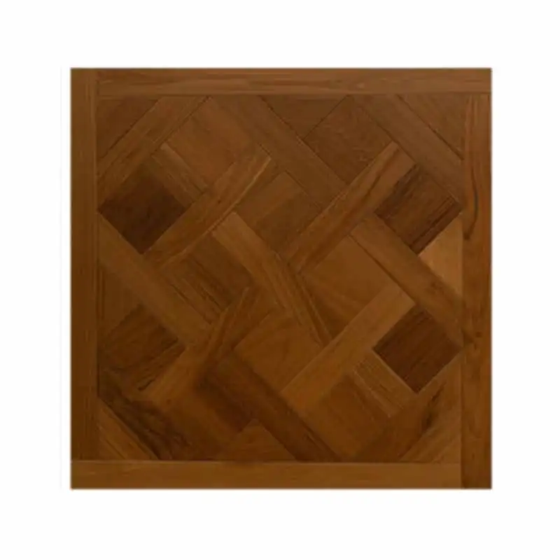Indoor Parquet Template Floor Tiles Waterproof Stain Resistant Solid Wood Flooring