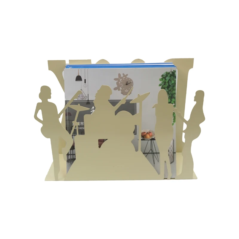 Manufacturer Creative Home Decorations Magazine Holder Modern Table Top Magazine Organizer