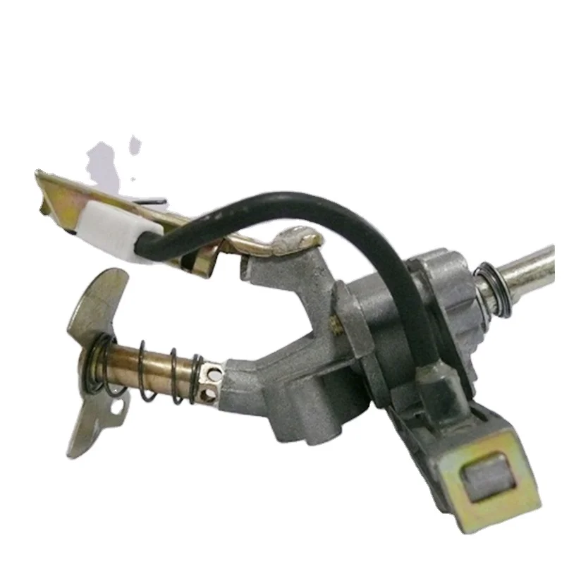 Hot selling cheap portable 3 brass aluminum ignition parts lpg burner cooker gas stove valve